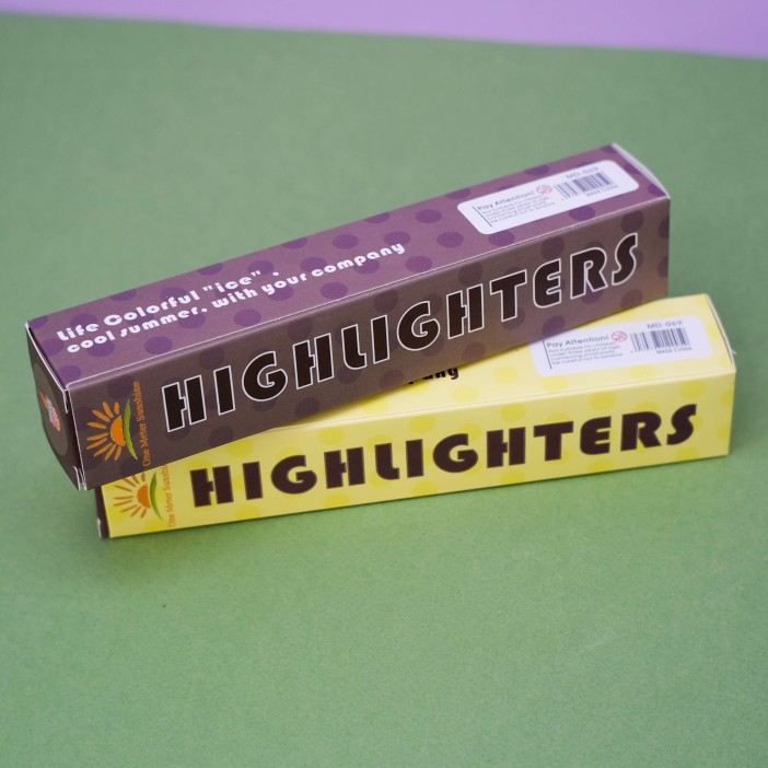 Маркер текстовыделитель &quot;Сhocolate cone&quot;, 5 в 1, mix 