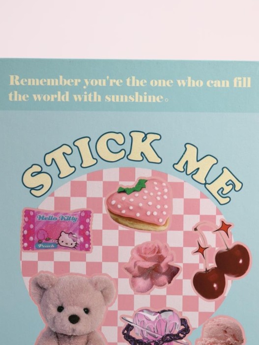 Блокнот (А5) &quot;Bear stick me&quot;, green (14.5*21) 