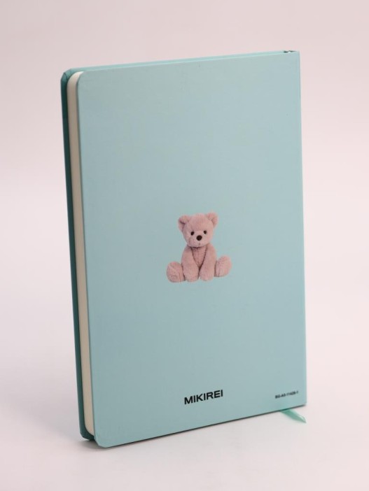 Блокнот (А5) &quot;Bear stick me&quot;, green (14.5*21) 