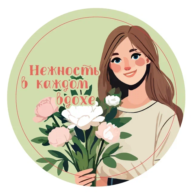 Подставка под горячее iLikeGift «Нежность в каждом вдохе», 9 см 