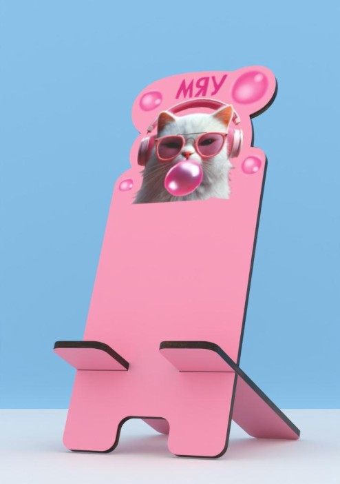 Подставка под телефон/планшет iLikeGift «Мяу » 