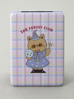 Зеркало "The forest club", pink