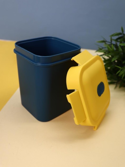 Набор ланчбоксов в термосумке &quot;Big lunch&quot;, синий, 2 яруса, 4 отделения (1400 мл) 