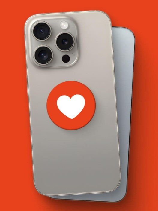 Набор 3D стикеров для телефона 3 шт. &quot;KPI на любовь&quot; 