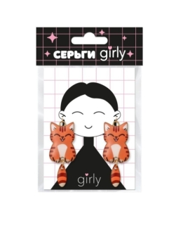 Серьги GIRLY "Хитрый лис"