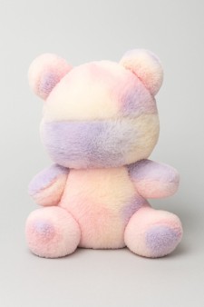 Мягкая игрушка "Мишка Радуга", фиолетовый, 23 см