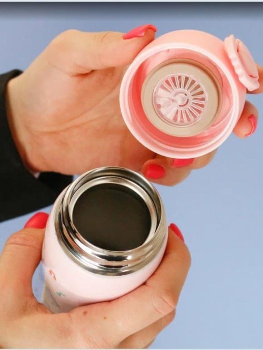 Термос «Flower blast», pink (500 ml) 