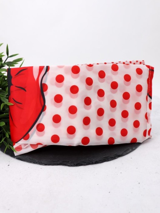 Сумка шоппер «Kiss», red 