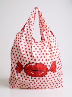 Сумка шоппер «Kiss», red