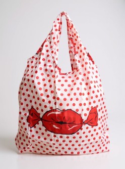 Сумка шоппер «Kiss», red