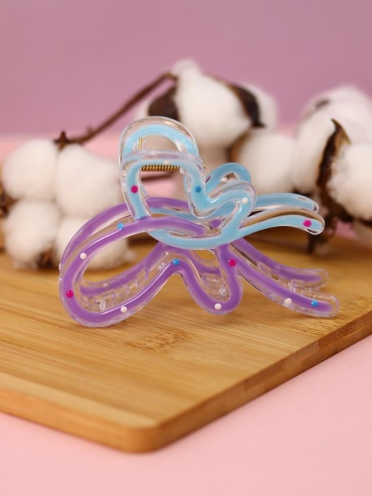 Заколка-краб для волос GIRLY &quot;Graceful butterfly&quot;, mix 