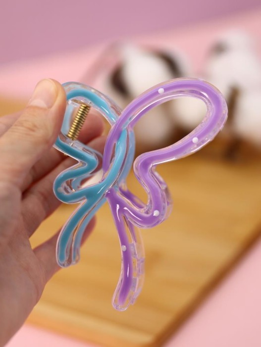 Заколка-краб для волос GIRLY &quot;Graceful butterfly&quot;, mix 