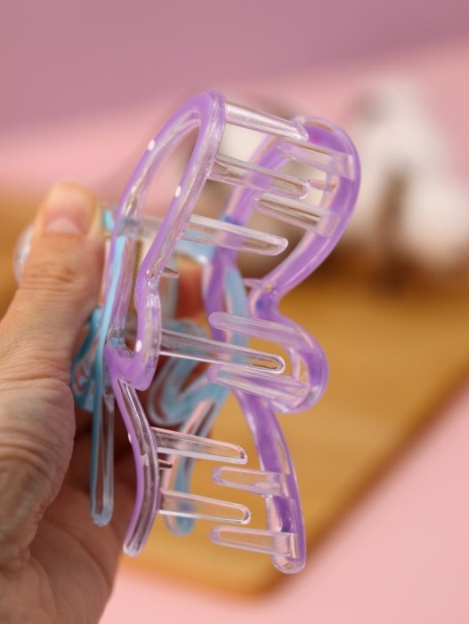 Заколка-краб для волос GIRLY &quot;Graceful butterfly&quot;, mix 