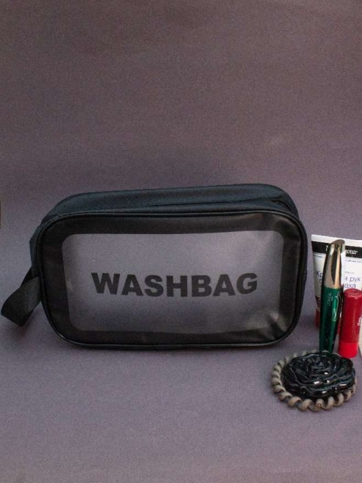 Косметичка &quot;Washbag&quot; black, 16*26*7 см 