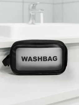 Косметичка "Washbag" black, 16*26*7 см