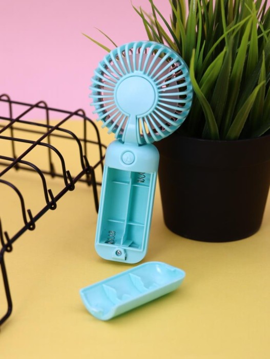 Портативный ручной вентилятор iLikeGift «Simple», blue 