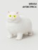 Мялка - антистресс «Fat cat», white 