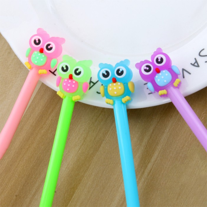 Ручка &quot;Multicolored owl&quot;, mix 