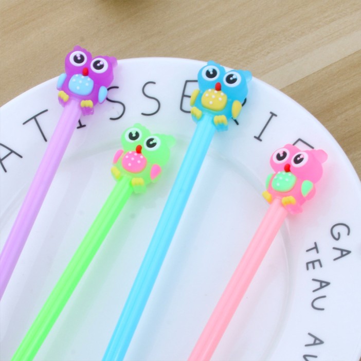 Ручка &quot;Multicolored owl&quot;, mix 