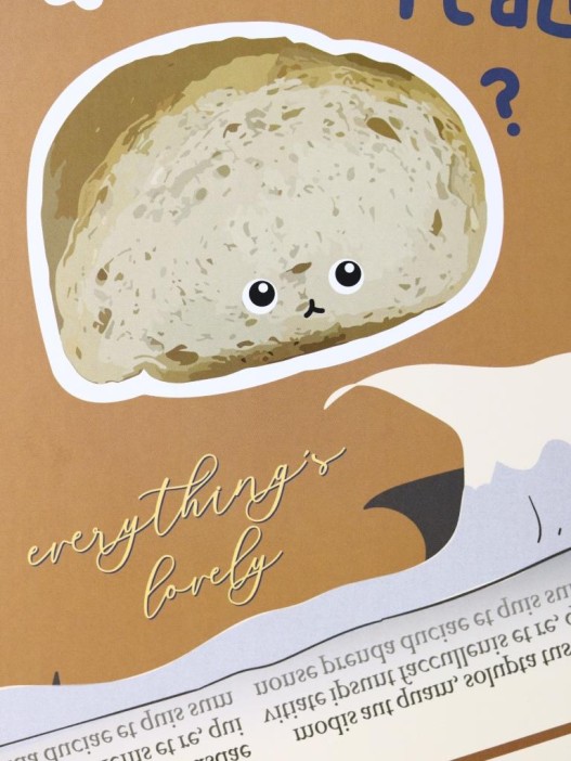 Зеркало &quot;Cute bread&quot;, brown 