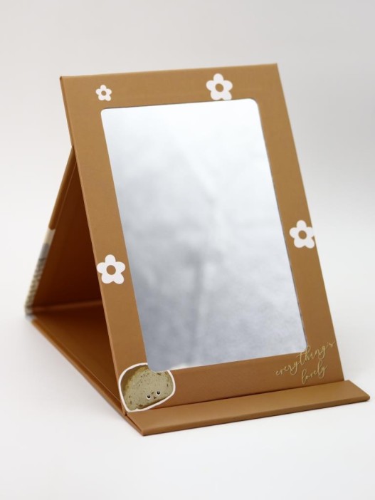 Зеркало &quot;Cute bread&quot;, brown 