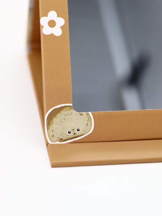 Зеркало &quot;Cute bread&quot;, brown 