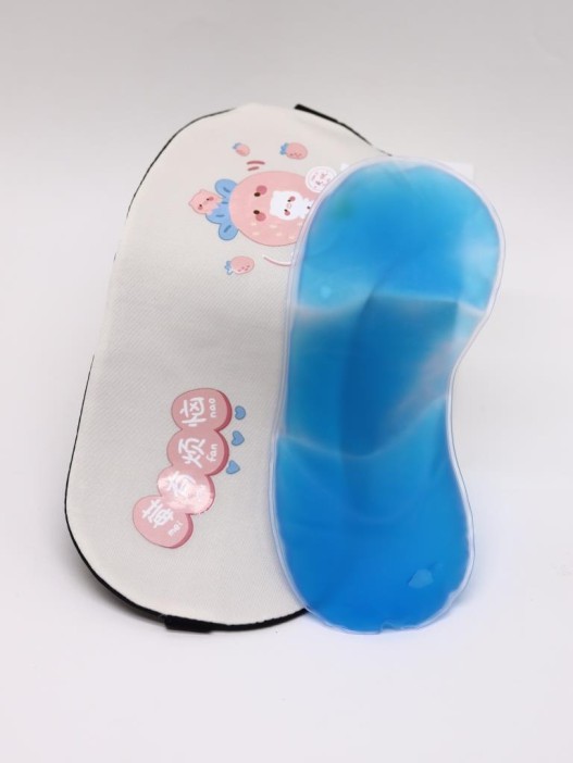 Маска для сна гелевая &quot;Healthy sleep&quot;, strawberry 