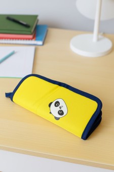 Пенал "Forest friends", yellow (22.7*9.2 см)
