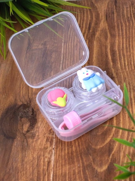 Контейнер для линз &quot;Summer friends&quot;, rabbit 