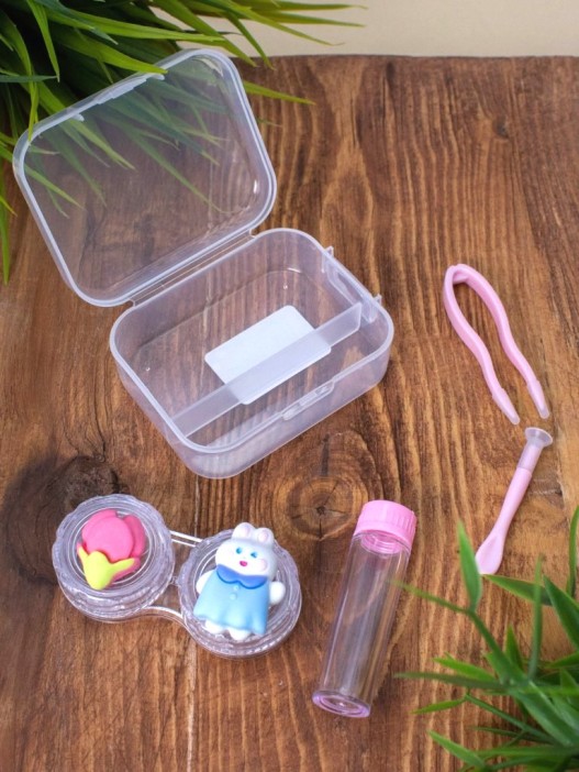 Контейнер для линз &quot;Summer friends&quot;, rabbit 