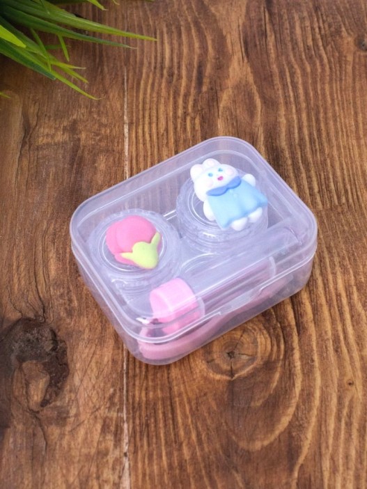 Контейнер для линз &quot;Summer friends&quot;, rabbit 