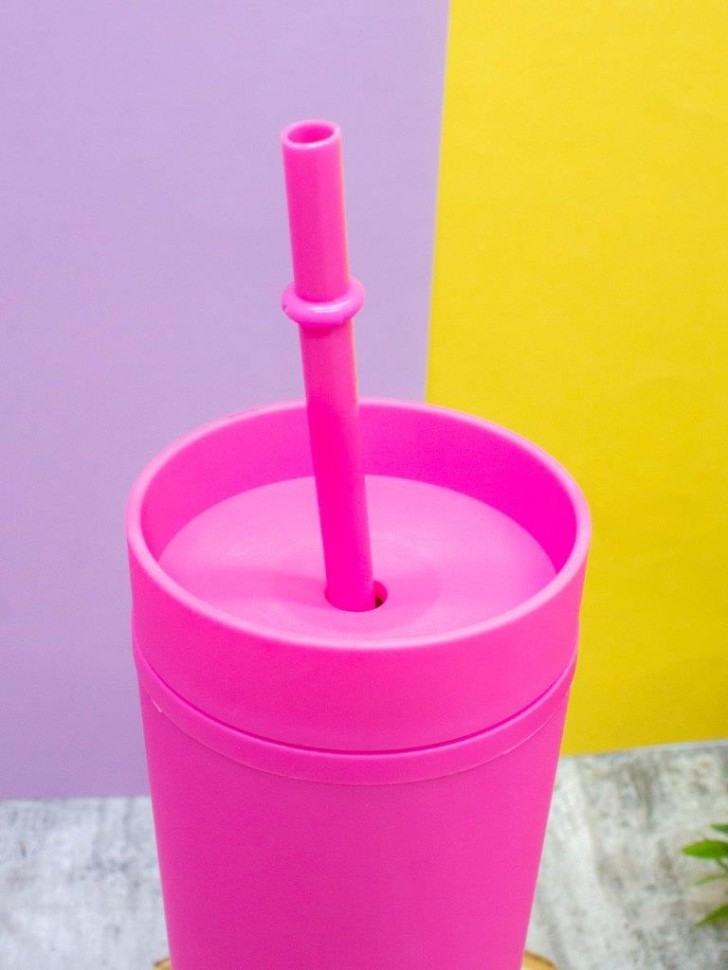 Тамблер "Every day", fuchsia