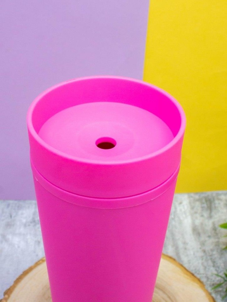 Тамблер "Every day", fuchsia