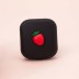 Контейнер для линз "Mini Strawberry", black 