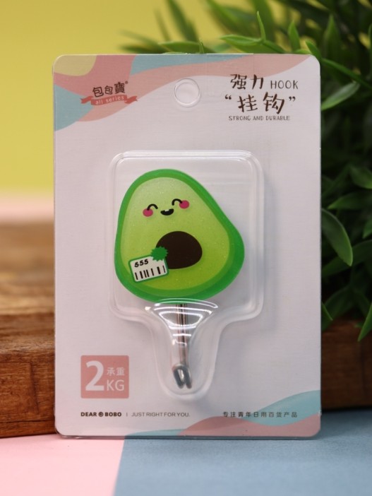 Крючок на липучке «Avocado 555». Green 
