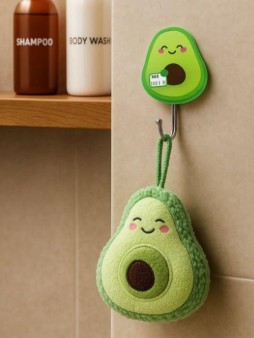 Крючок на липучке «Avocado 555». Green