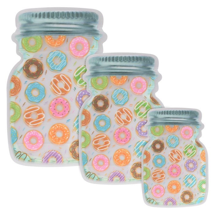 Набор герметичных пакетов &quot;Бублики&quot;, 3шт (10х15, 13,5х20, 16,5х24,5) 