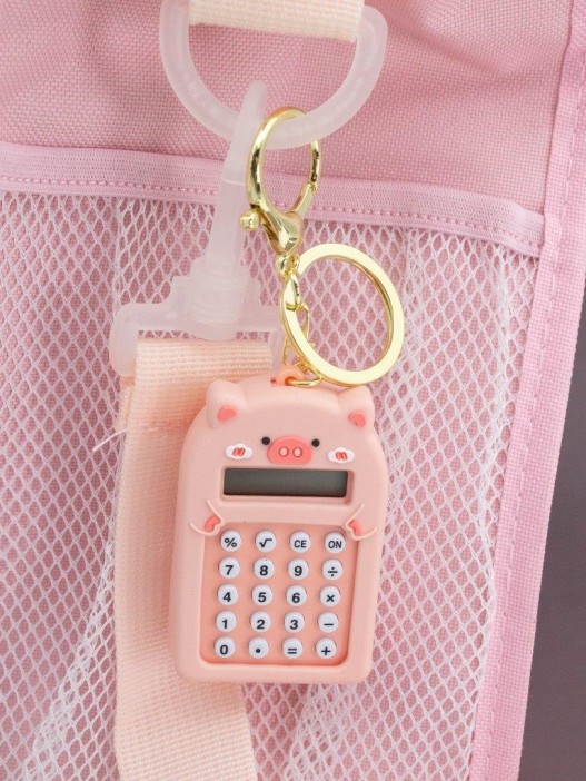 Брелок-калькулятор &quot;Pig&quot;, light pink 