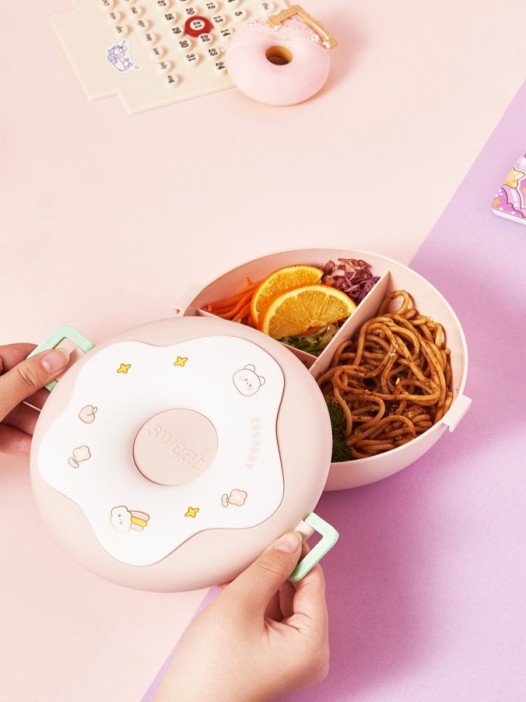 Ланчбокс "Donut", pink, 1000 мл 