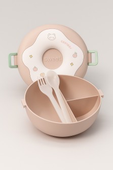 Ланчбокс "Donut", pink, 1000 мл