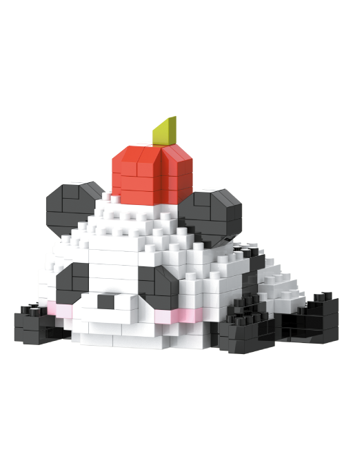 Конструктор "PANDA APPLE" (192 детали), 6*5*5 см. 