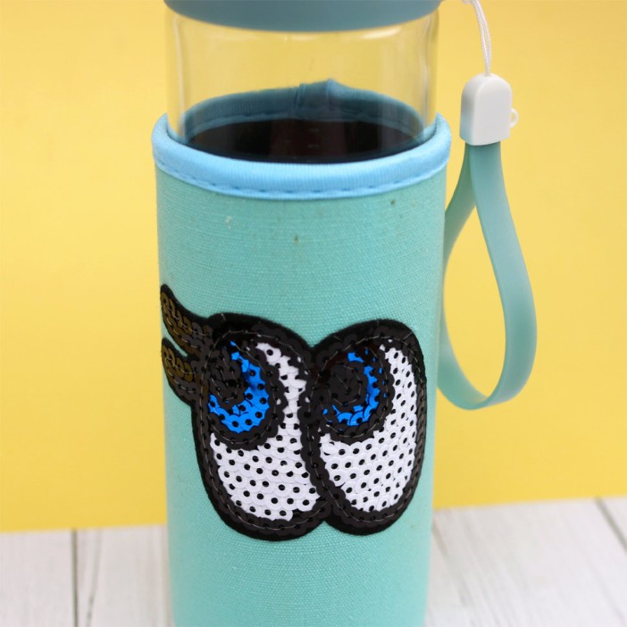 БУТЫЛКА "Eyes"_green 