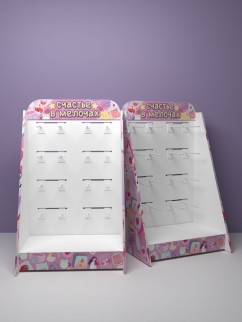 Стойка настольная "Счастье в мелочах" 575*350*255, 16 крючков 1