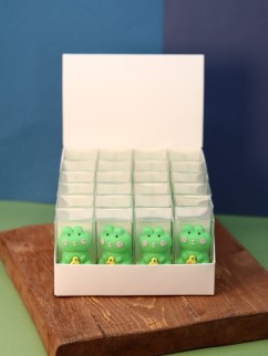 Точилка для карандашей &quot;Green little frog&quot;, шоу-бокс 24 шт.