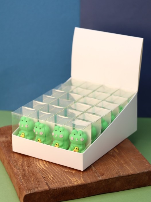 Точилка для карандашей &quot;Green little frog&quot;, шоу-бокс 24 шт. 