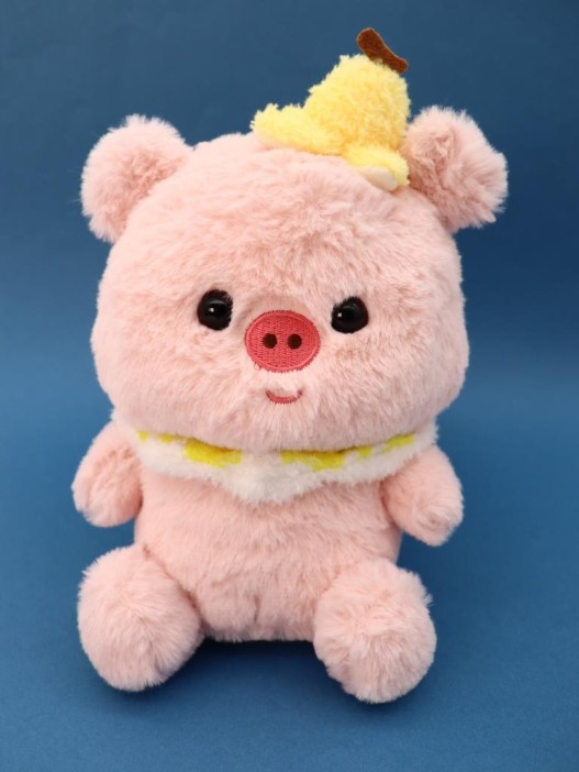 Мягкая игрушка &quot;Banana pig&quot;, pink, 22 см 