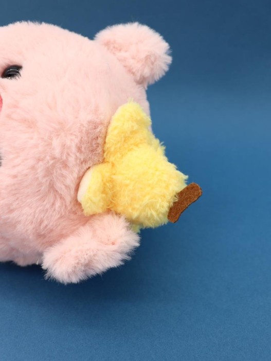 Мягкая игрушка &quot;Banana pig&quot;, pink, 22 см 