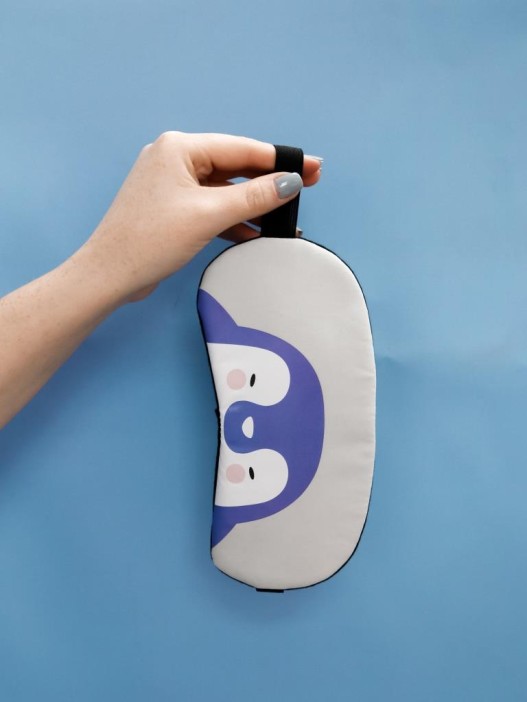 Маска для сна гелевая "Sleeping penguin" 