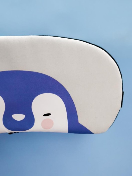 Маска для сна гелевая "Sleeping penguin" 