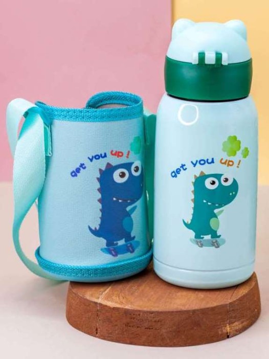 Термос "Color dino", green (550 ml) 